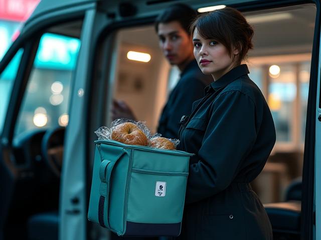 Professional food delivery logistics